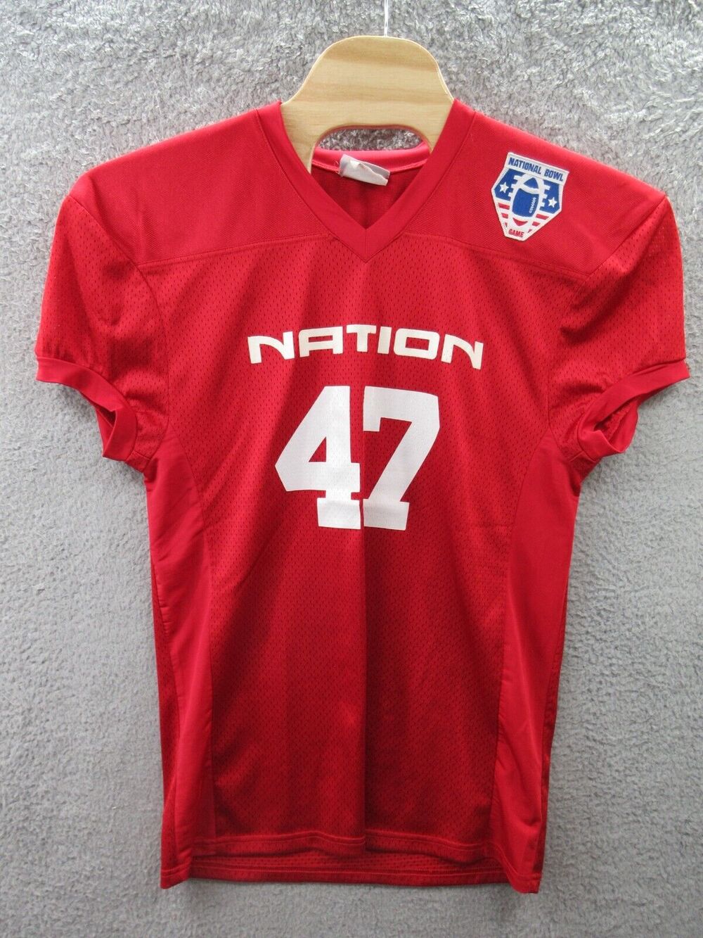 2014 NATIONAL BOWL Benjamin Ben Allen WILLIAM PATERSON Men Large Football Jersey